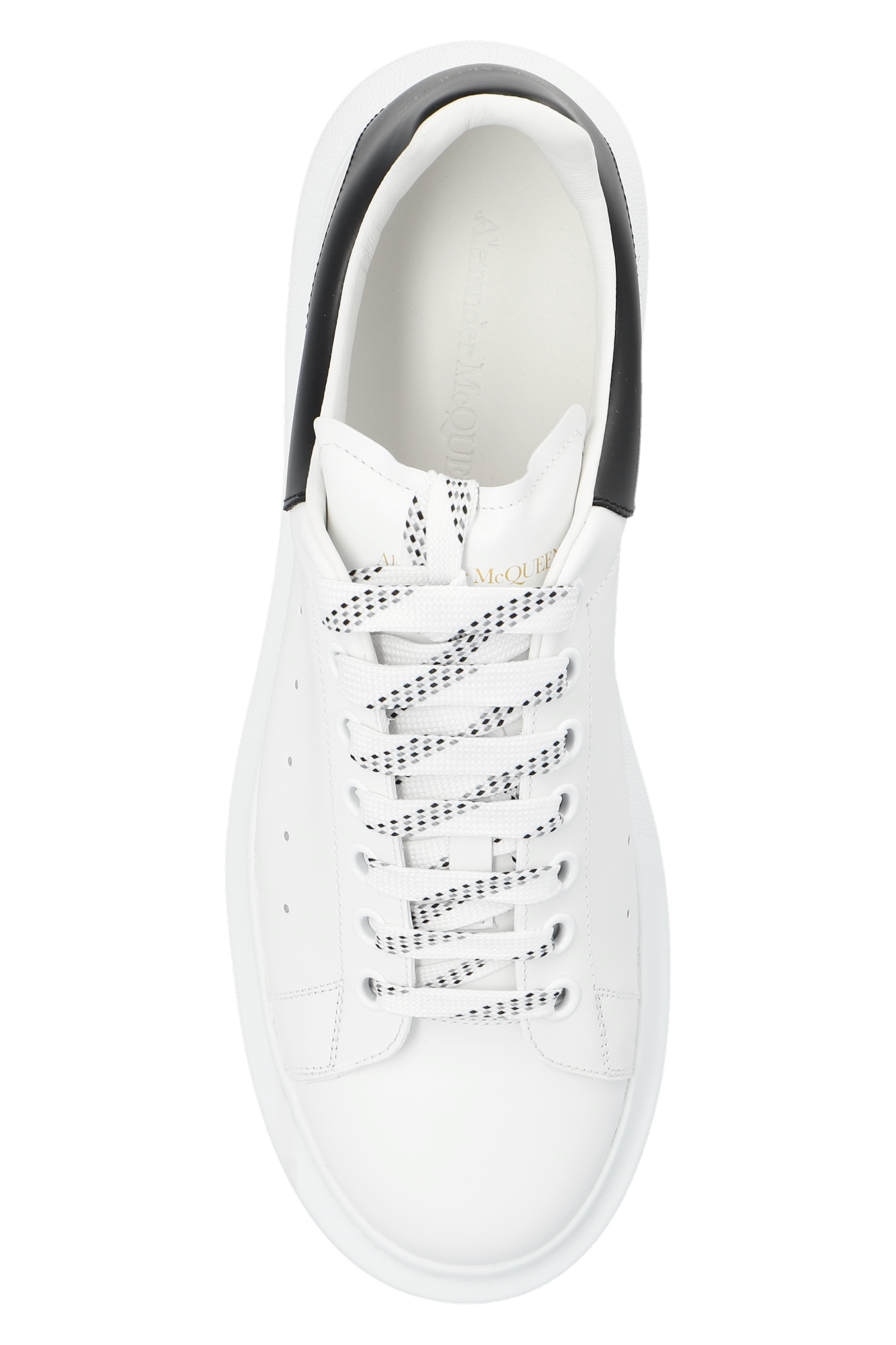 【関税負担】 Alexander mcqueen ホワイト×ゴールド AlexanderMcQueenWhite_SilverOv